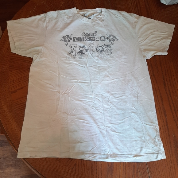 🔥Box Lunch Animal Crossing Womens Size Large Pastel Tie Dye T-Shirt  - Picture 1 of 4